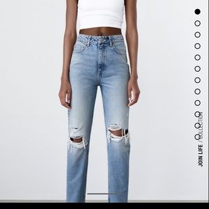Zara Mom Fit Jeans